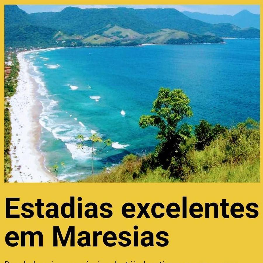 Casa Na Praia De Maresias Em Condominio Com Piscina Aquecida Na Av Principal De Maresias Exterior foto